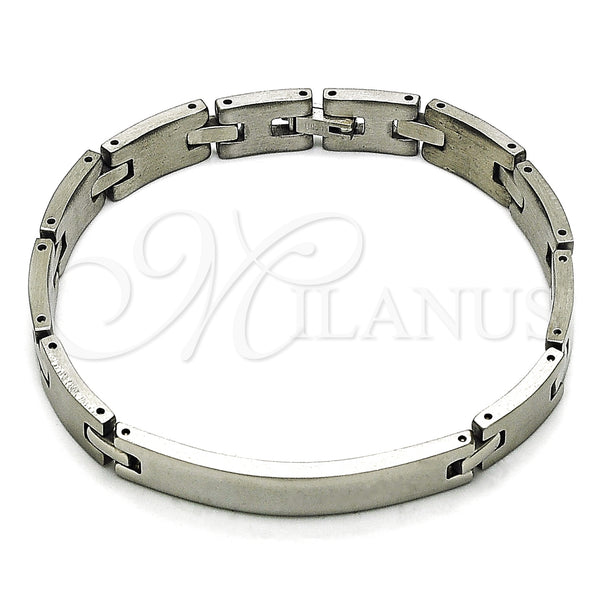 Stainless Steel Bracelet — Solid Bracelet Polished 03. 09 MM Thickness 9 — main product view — SKU 158009 | Acero Inoxidable brazalete — sólido Bracelet pulido 03. 09 MM Thickness 9 — SKU 158009