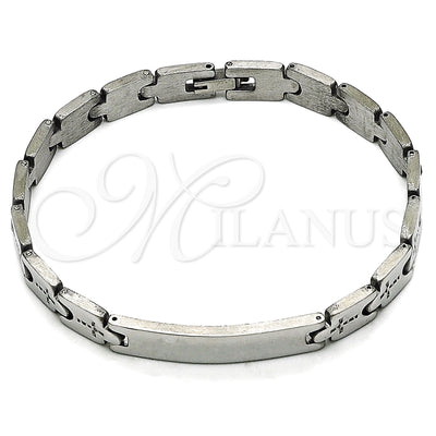 Stainless Steel Cross Bracelet 03.114.0412.08 for wholesale, main product view