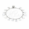 Sterling Silver Charm Bracelet, Teddy Bear Design, Polished, Silver Finish, 03.409.0112.08 (01 MM Thickness, 8 Inches Length)