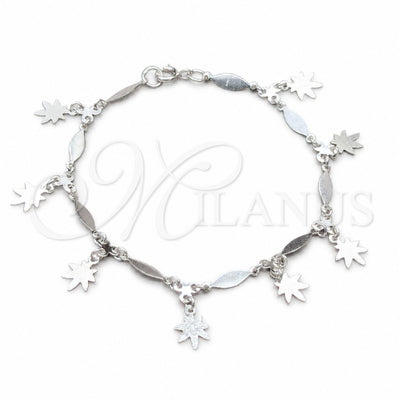 Plateada Plata Esterlina Pulsera, vista principal del producto de Plata 925 por Mayoreo, vista principal del producto