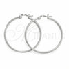 Sterling Silver Small Hoop, Polished, Silver Finish, 02.409.0008.40