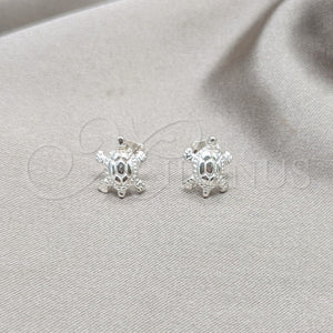 Sterling Silver Ring — Stud Earring Turtle Design Polished 02. — main product view — SKU 158144 | Plata 925 anillo — Stud Earring Turtle diseño pulido 02. — SKU 158144