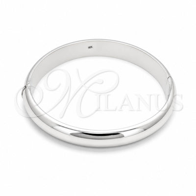 Sterling Silver Individual Bangle, Polished, Silver Finish, 07.409.0013.05 (09 MM Thickness, Size 5 (2.50 for wholesale, main product view