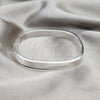 Sterling Silver Individual Bangle, Polished, Silver Finish, 07.409.0016.05 (07 MM Thickness, Size 5 (2.50 Diameter))