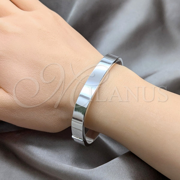 Sterling Silver Jewelry — Individual Bangle Polished 07. 09 MM Thickness Size — alternate product view — SKU 158152 | Plata 925 joyería — Individual Bangle pulido 07. 09 MM Thickness Size — SKU 158152