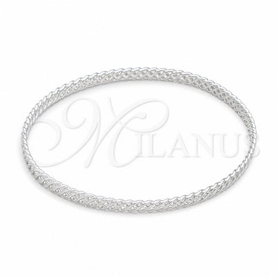 Sterling Silver Individual Bangle, Polished, Silver Finish, 07.409.0024.06 (05 MM Thickness, Size 6 (2.75 for wholesale, main product view
