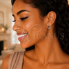 Sterling Silver Small Hoop, Twist Design, Polished, Silver Finish, 02.409.0040.20