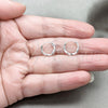 Sterling Silver Small Hoop, Twist Design, Polished, Silver Finish, 02.409.0044.10