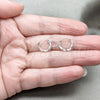 Sterling Silver Small Hoop, Twist Design, Polished, Silver Finish, 02.409.0044.10