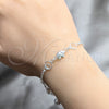 Sterling Silver Charm Bracelet, Elephant Design, Polished, Silver Finish, 03.409.0160.07 (03 MM Thickness, 7 Inches Length)