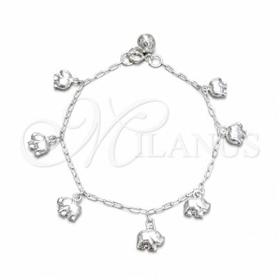 Plateada Plata Esterlina Pulsera, vista principal del producto de Plata 925 por Mayoreo, vista principal del producto
