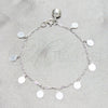 Sterling Silver Charm Bracelet, Ball Design, Polished, Silver Finish, 03.409.0162.07 (03 MM Thickness, 7 Inches Length)