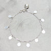 Sterling Silver Charm Bracelet, Ball Design, Polished, Silver Finish, 03.409.0162.07 (03 MM Thickness, 7 Inches Length)