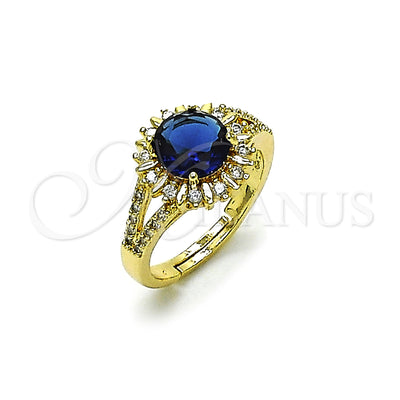 Gold Filled Gold-Filled Cluster and Sun Ring 01.284.0102.3 for wholesale, main product view