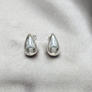 Sterling Silver Ring — Stud Earring Teardrop Design Polished 02. — main product view — SKU 158399 | Plata 925 anillo — Stud Earring Teardrop diseño pulido 02. — SKU 158399