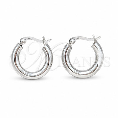 Sterling Silver Small Hoop, Polished, Silver Finish, 02.425.0006.20 for wholesale, main product view