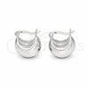Sterling Silver Small Hoop, Polished, Silver Finish, 02.425.0007.15