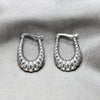 Plateada Plata Esterlina Aretes, vista 3 de la galería del producto de Plata 925 por Mayoreo, vista adicional 3 del producto