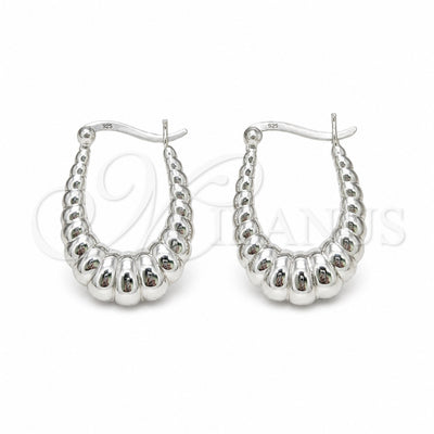 Sterling Silver Small Hoop, Polished, Silver Finish, 02.425.0008.18 for wholesale, main product view