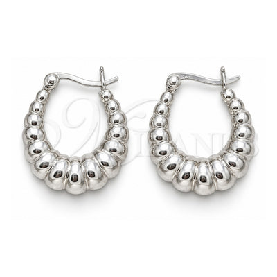 Sterling Silver Small Hoop, Polished, Silver Finish, 02.425.0009.18