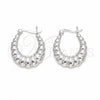 Sterling Silver Small Hoop, Polished, Silver Finish, 02.425.0009.18