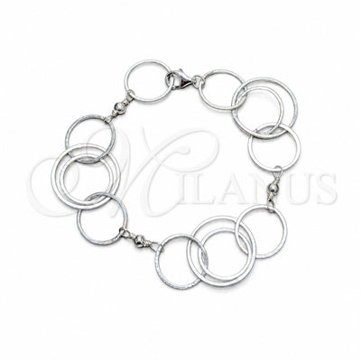 Plateada Plata Esterlina Pulsera, vista principal del producto de Plata 925 por Mayoreo, vista principal del producto