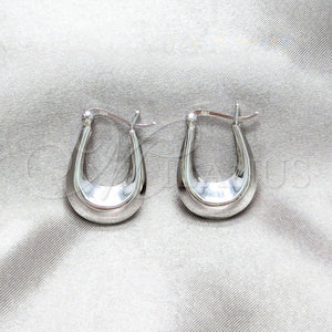 Sterling Silver Hoop Earrings — Small Hoop Polished 02. — main product view — SKU 158433 | Plata 925 aretes de aro — aro pequeño pulido 02. — SKU 158433