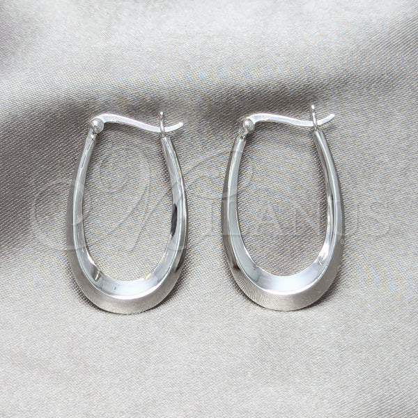 Sterling Silver Hoop Earrings — Small Hoop Polished 02. — main product view — SKU 158435 | Plata 925 aretes de aro — aro pequeño pulido 02. — SKU 158435