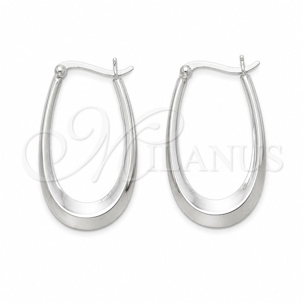 Sterling Silver Small Hoop, Polished, Silver Finish, 02.425.0011.20