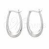 Sterling Silver Small Hoop, Polished, Silver Finish, 02.425.0011.20