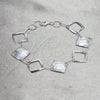 Sterling Silver Fancy Bracelet, Polished, Silver Finish, 03.392.0030.07 (35 MM Thickness, 7 Inches Length)