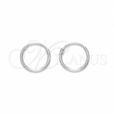 Sterling Silver Small Hoop, Polished, Silver Finish, 02.425.0013.12 for wholesale, main product view