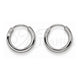 Sterling Silver Small Hoop, Polished, Silver Finish, 02.425.0016.12
