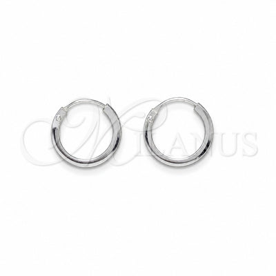 Sterling Silver Small Hoop, Polished, Silver Finish, 02.425.0016.12 for wholesale, main product view
