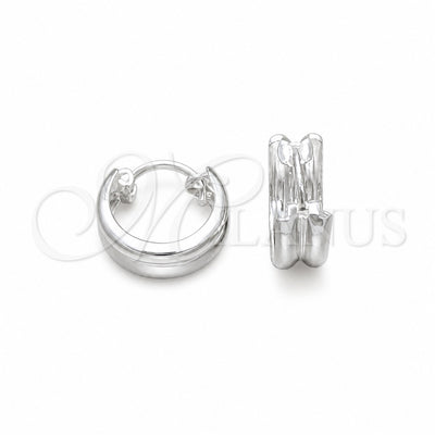 Sterling Silver Small Hoop, Polished, Silver Finish, 02.425.0019.12 for wholesale, main product view