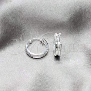 Sterling Silver Hoop Earrings — Small Hoop Polished 02. — main product view — SKU 158456 | Plata 925 aretes de aro — aro pequeño pulido 02. — SKU 158456