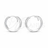 Sterling Silver Small Hoop, Polished, Silver Finish, 02.425.0025.20