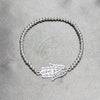 Sterling Silver Bracelet — Adjustable Bolo Bracelet Hand of God and Ball — alternate product view — SKU 158463 | Plata 925 brazalete — Adjustable Bolo Bracelet Hand of God and Ball — SKU 158463