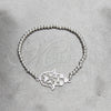 Sterling Silver Bracelet — Adjustable Bolo Bracelet Judaica and Hand of God — alternate product view — SKU 158464 | Plata 925 brazalete — Adjustable Bolo Bracelet Judaica and Hand of God — SKU 158464