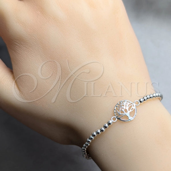 Sterling Silver Bracelet — Adjustable Bolo Bracelet Judaica and Hand of God — alternate product view — SKU 158466 | Plata 925 brazalete — Adjustable Bolo Bracelet Judaica and Hand of God — SKU 158466