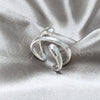 Sterling Silver Elegant Ring, Chunky and Teardrop Design, Polished, Silver Finish, 01.401.0002 (One size fits all)