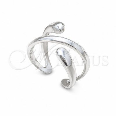 Sterling Silver Elegant Ring, Chunky and Teardrop Design, Polished, Silver Finish, 01.401.0002 (One size fits for wholesale, main product view