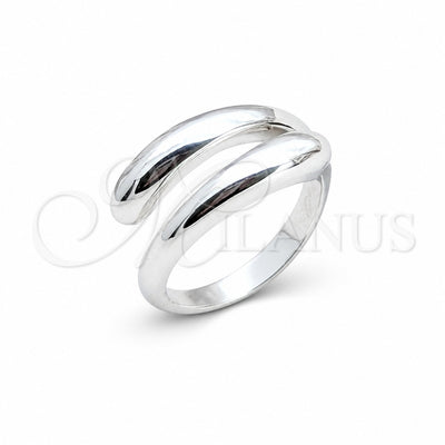 Sterling Silver Elegant Ring, Chunky and Teardrop Design, Polished, Silver Finish, 01.401.0004 (One size fits for wholesale, main product view