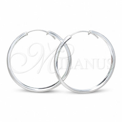 Sterling Silver Large Hoop, Polished, Silver Finish, 02.425.0026.50 for wholesale, main product view