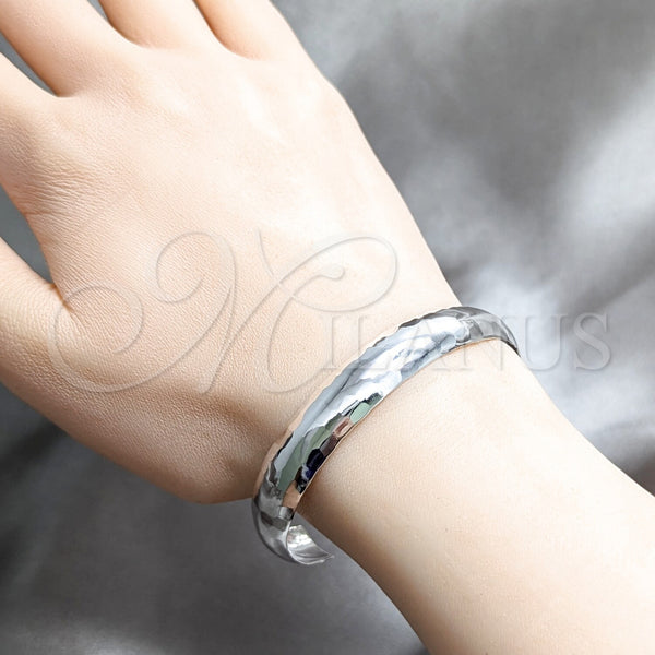 Sterling Silver Jewelry — Individual Bangle Polished 07. 01 MM Thickness Size — alternate product view — SKU 158519 | Plata 925 joyería — Individual Bangle pulido 07. 01 MM Thickness Size — SKU 158519