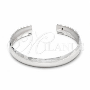 Sterling Silver Individual Bangle, Polished, Silver Finish, 07.393.0008.05 (01 MM Thickness, Size 5 (2.50 Diameter))
