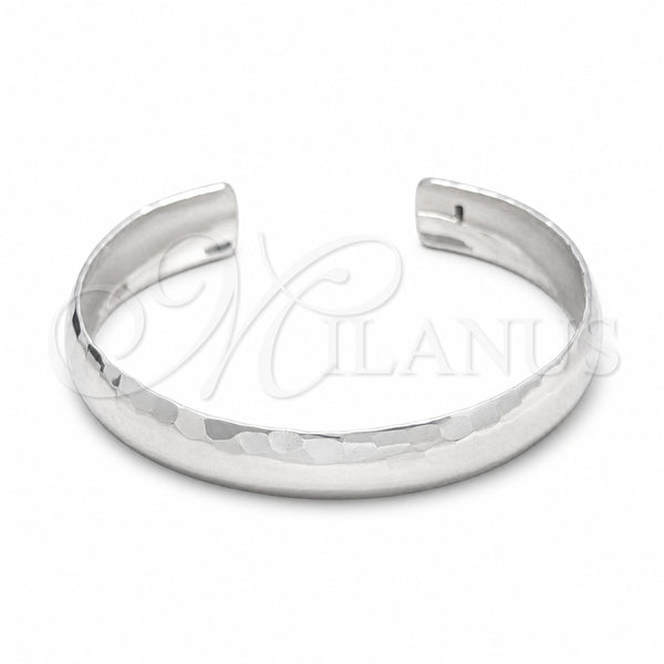 Sterling Silver Individual Bangle, Polished, Silver Finish, 07.393.0008.05 (01 MM Thickness, Size 5 (2.50 Diameter))