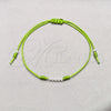 Sterling Silver Bracelet — Adjustable Bolo Bracelet Ball Design Green Algodón 03. — alternate product view — SKU 158522 | Plata 925 brazalete — Adjustable Bolo Bracelet Ball diseño Green Algodón 03. — SKU 158522