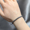 Sterling Silver Bracelet — Adjustable Bolo Bracelet Ball Design Algodón 03. 03 — alternate product view — SKU 158525 | Plata 925 brazalete — Adjustable Bolo Bracelet Ball diseño Algodón 03. 03 — SKU 158525