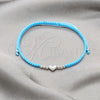 Sterling Silver Bracelet — Adjustable Bolo Bracelet Ball and Heart Design Algodón — alternate product view — SKU 158535 | Plata 925 brazalete — Adjustable Bolo Bracelet Ball and corazón diseño Algodón — SKU 158535
